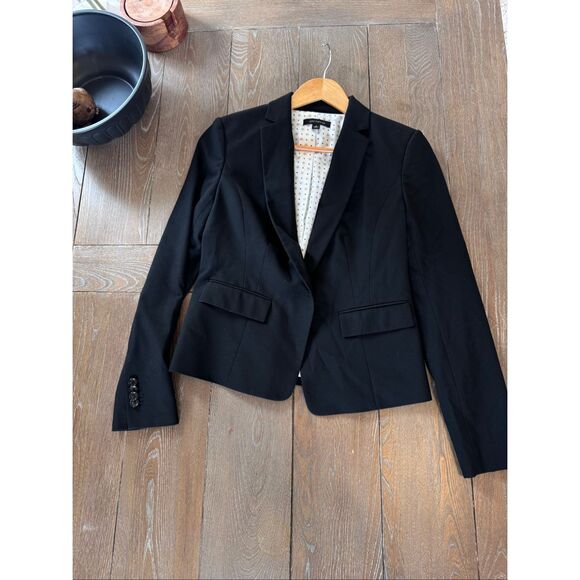 Ann Taylor Black Blazer Size 4 - Picture 6 of 8